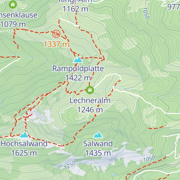 Map of Lechneralm