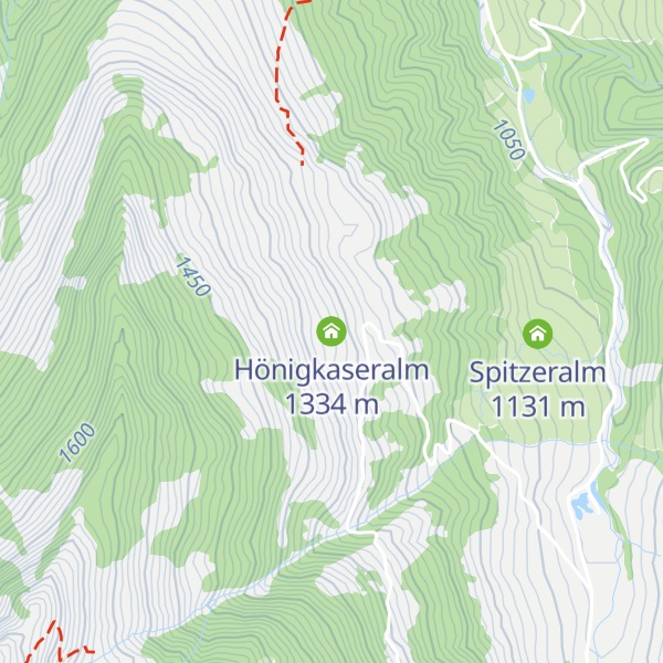 Map of Hönigkaseralm