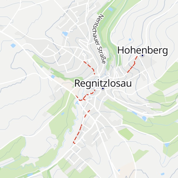 Map of Gustav's Hütte