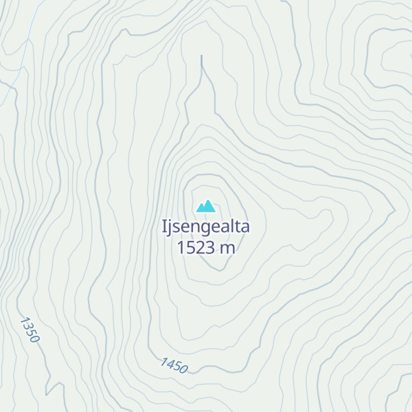 Map of Ijsengealta