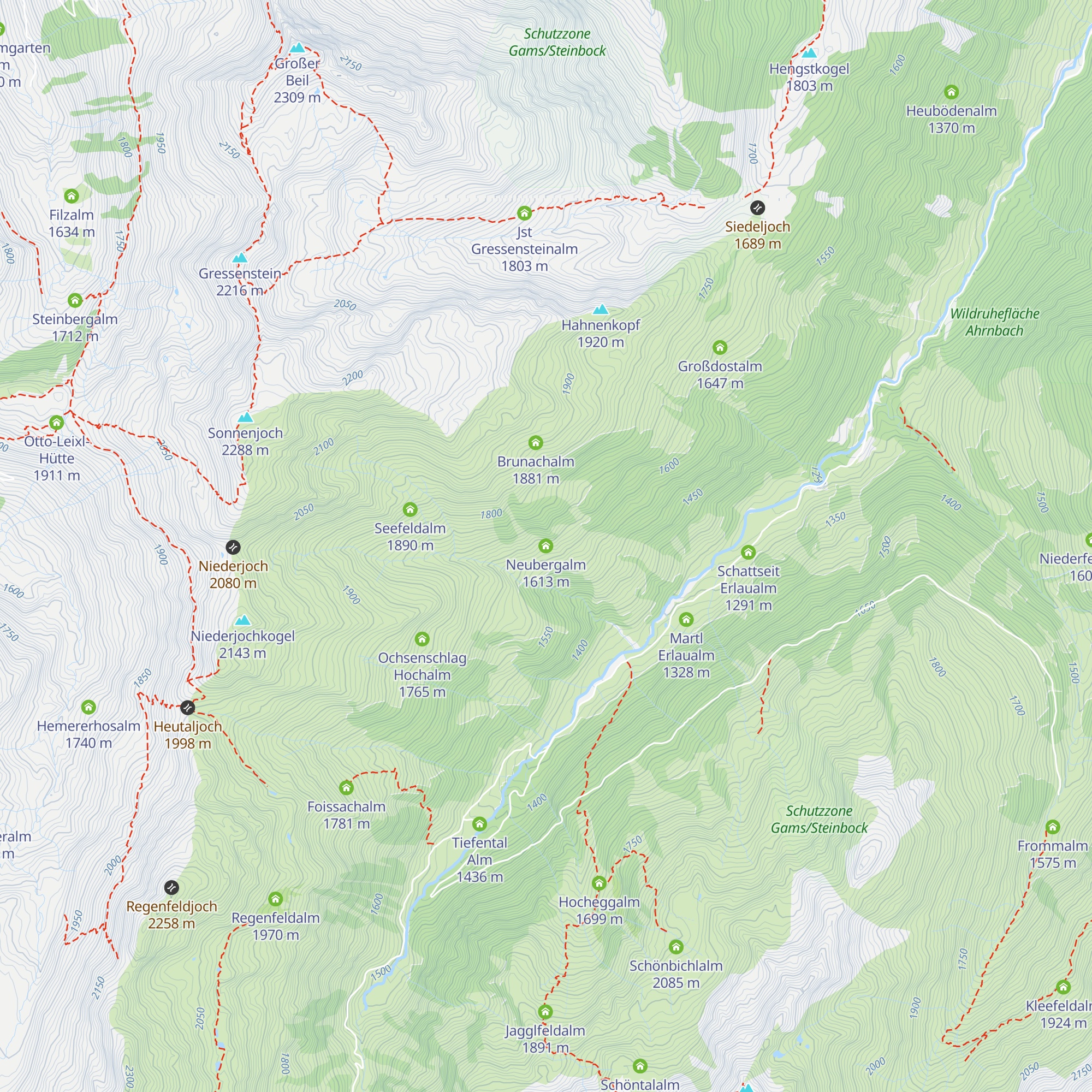Neubergalm map