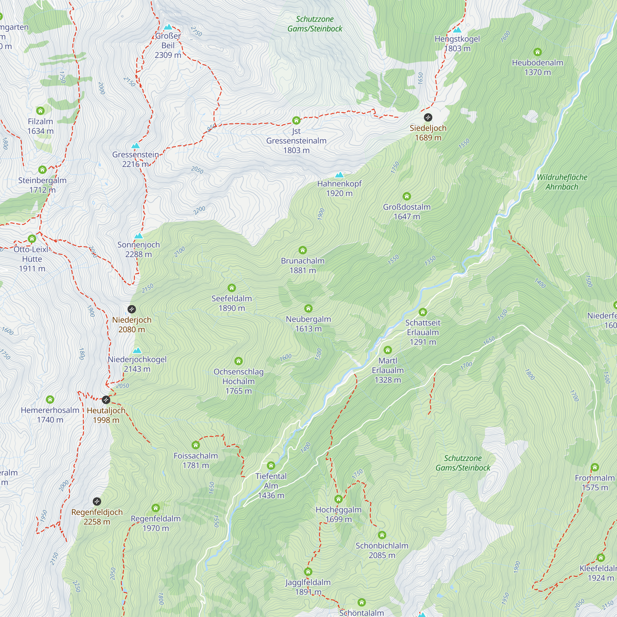 Neubergalm map