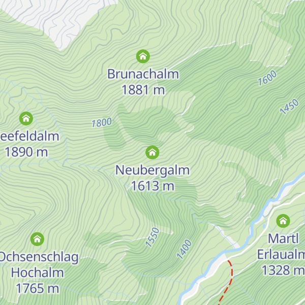 Map of Neubergalm