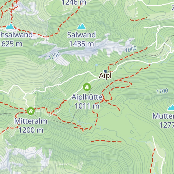 Map of Aiplhütte