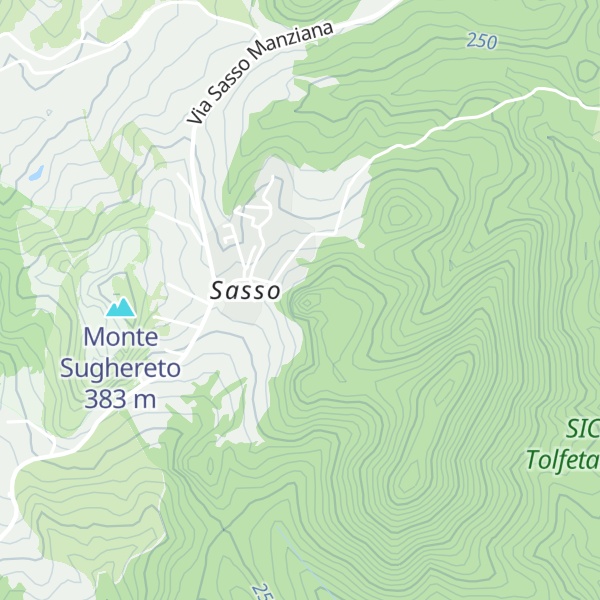 Map of La Rocca