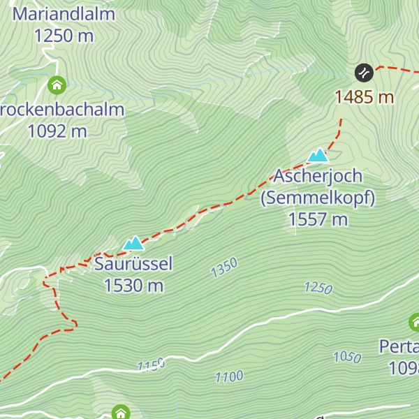 Map of Hinterer Sonnberg