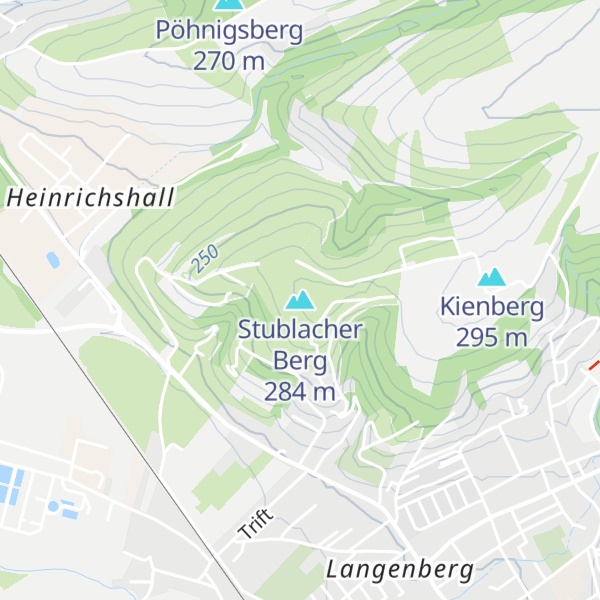 Map of Stublacher Berg