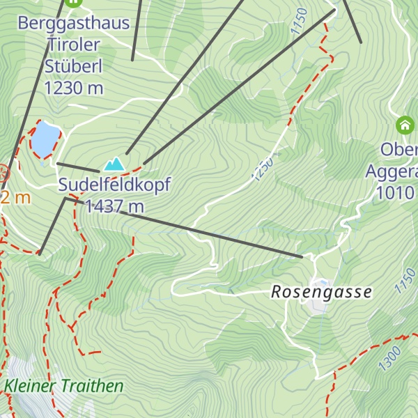 Map of Schönauer Alm