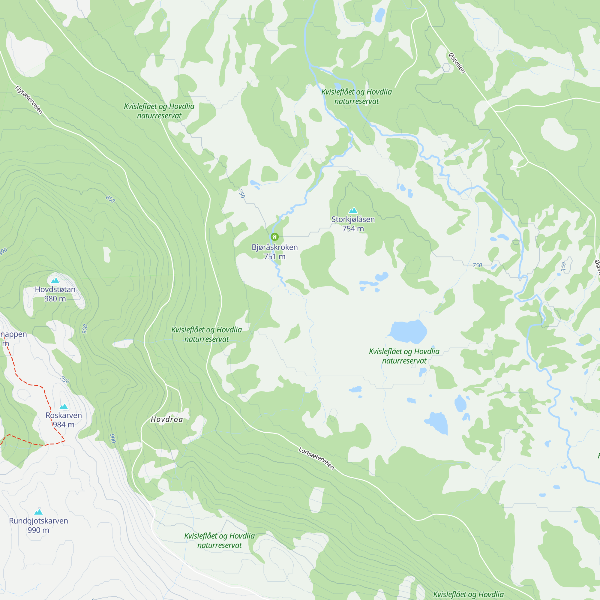 Bjøråskrokbua map