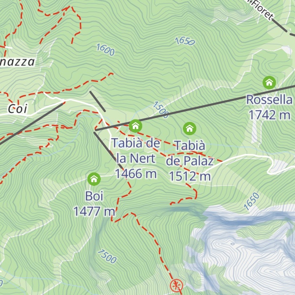Map of Ristoro Pizzeria Fontanabona