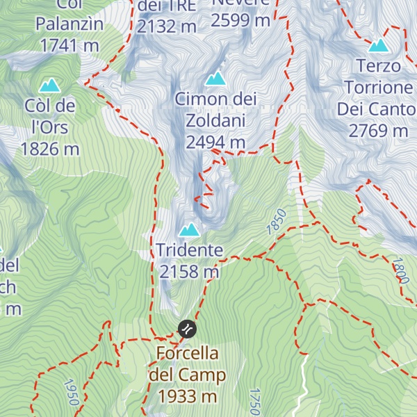 Map of Prima Torre del Camp