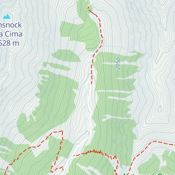 Map of Haidacheralm – Malga Haidacher
