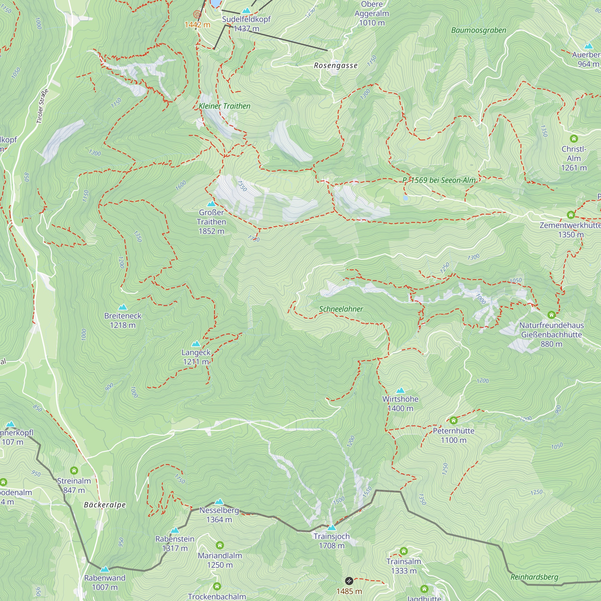 Jagdhütte map