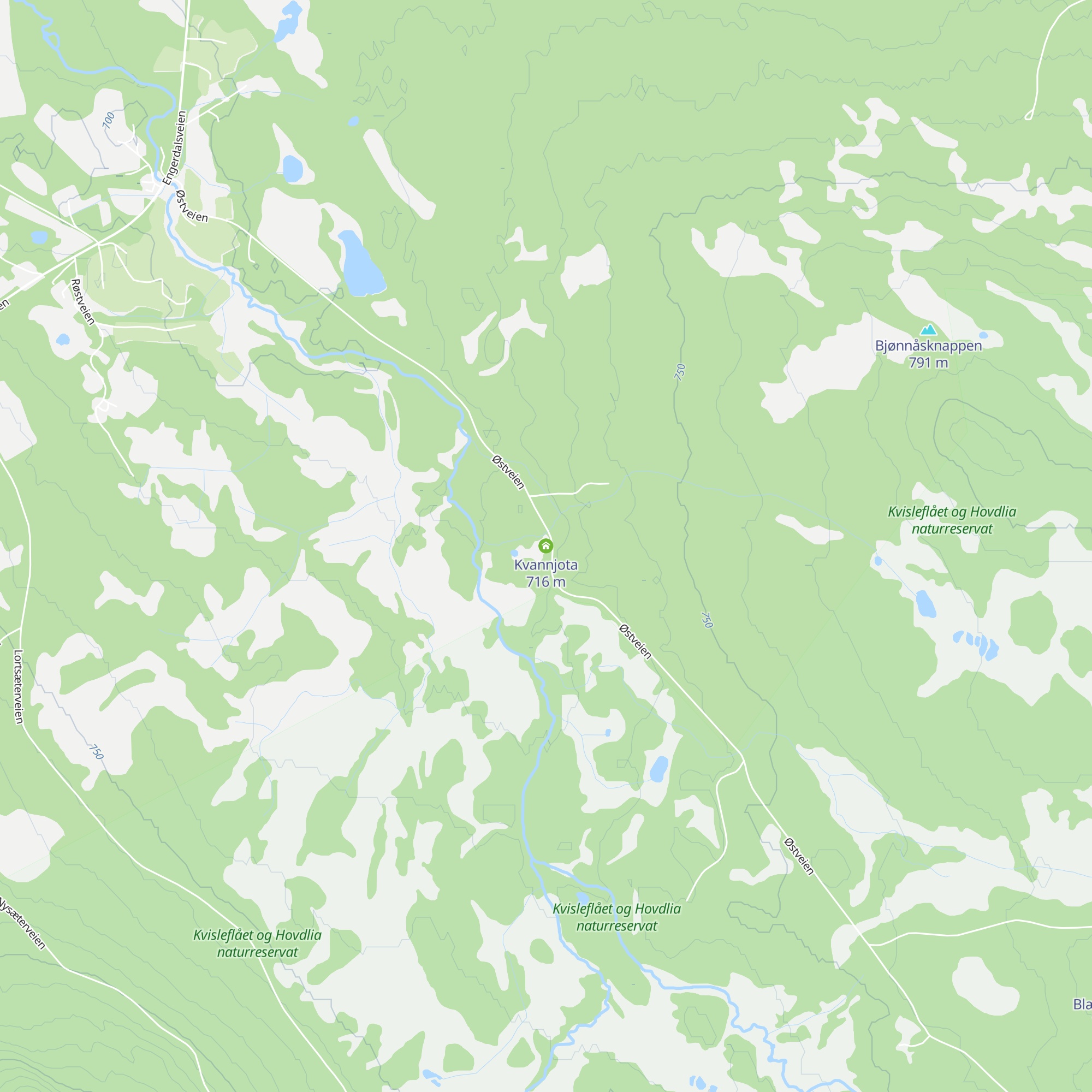 Kvannjota map