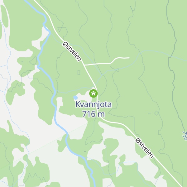 Map of Kvannjota