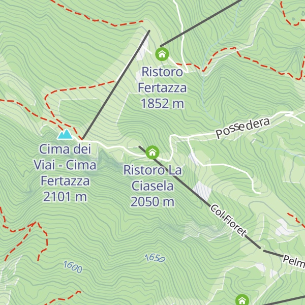 Map of Ristoro La Ciasela