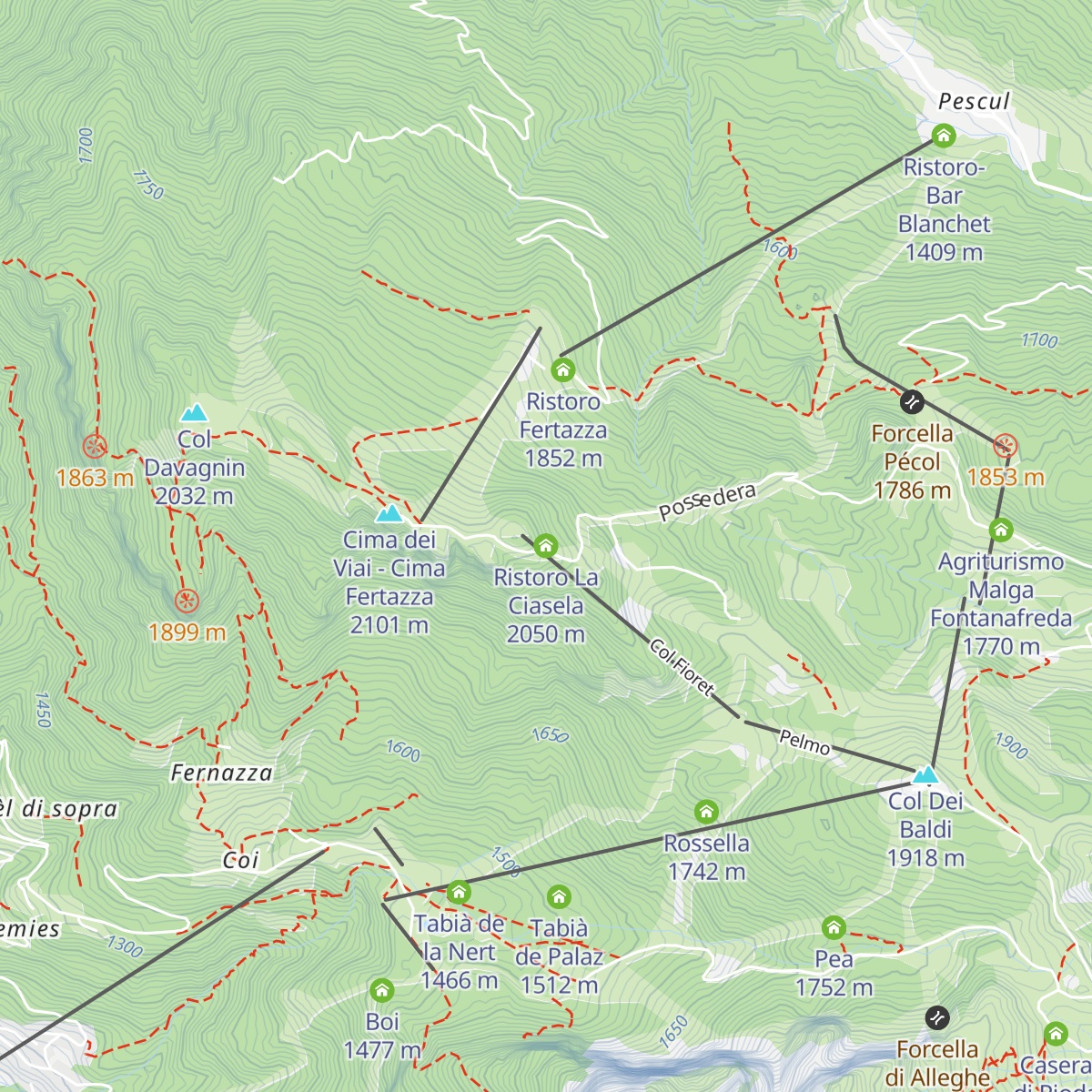 Ristoro La Ciasela map