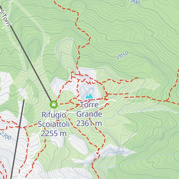 Map of Torre Romano