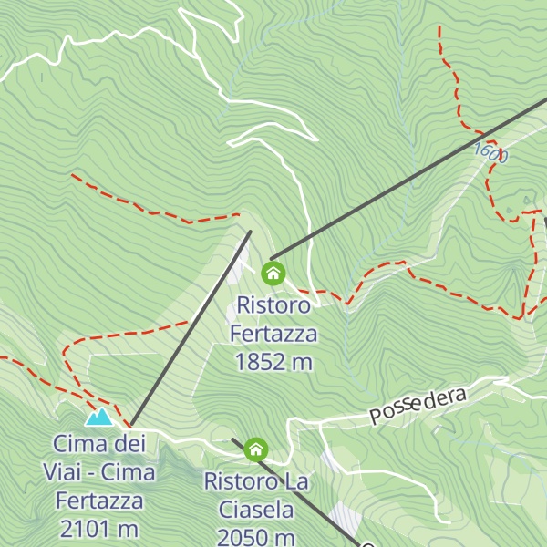 Map of Ristoro Fertazza