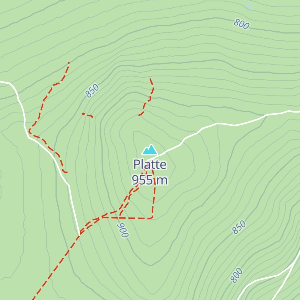 Map of Platte