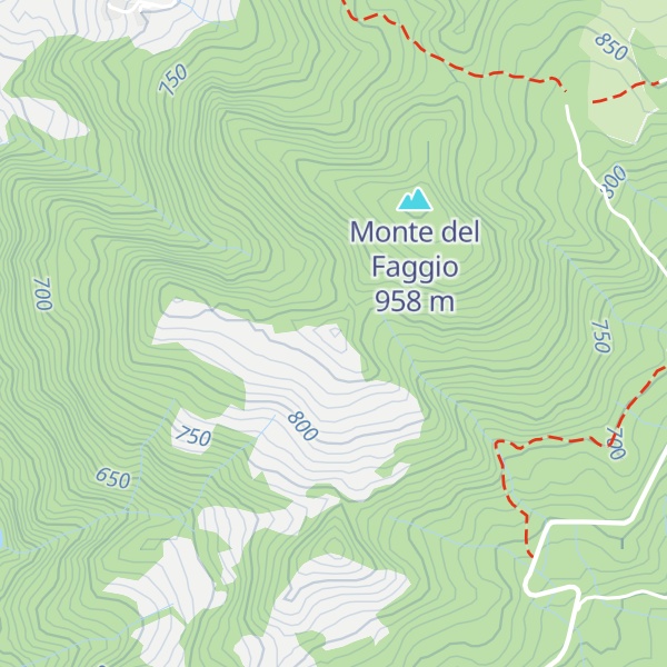 Map of Poggio di Santa Lucia