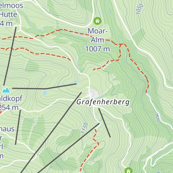 Map of Vorderseebacheralm