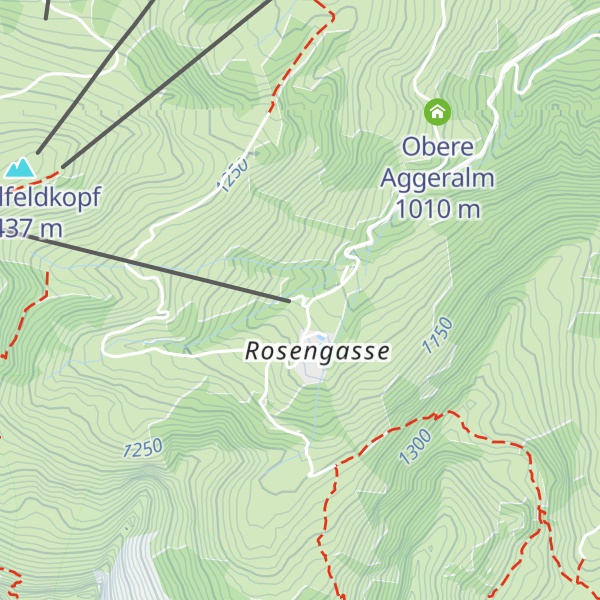 Map of Rosenhütte