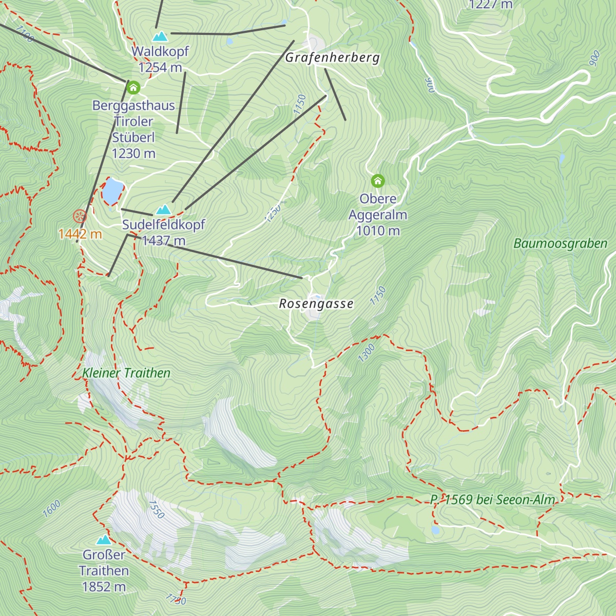 Rosengasse map
