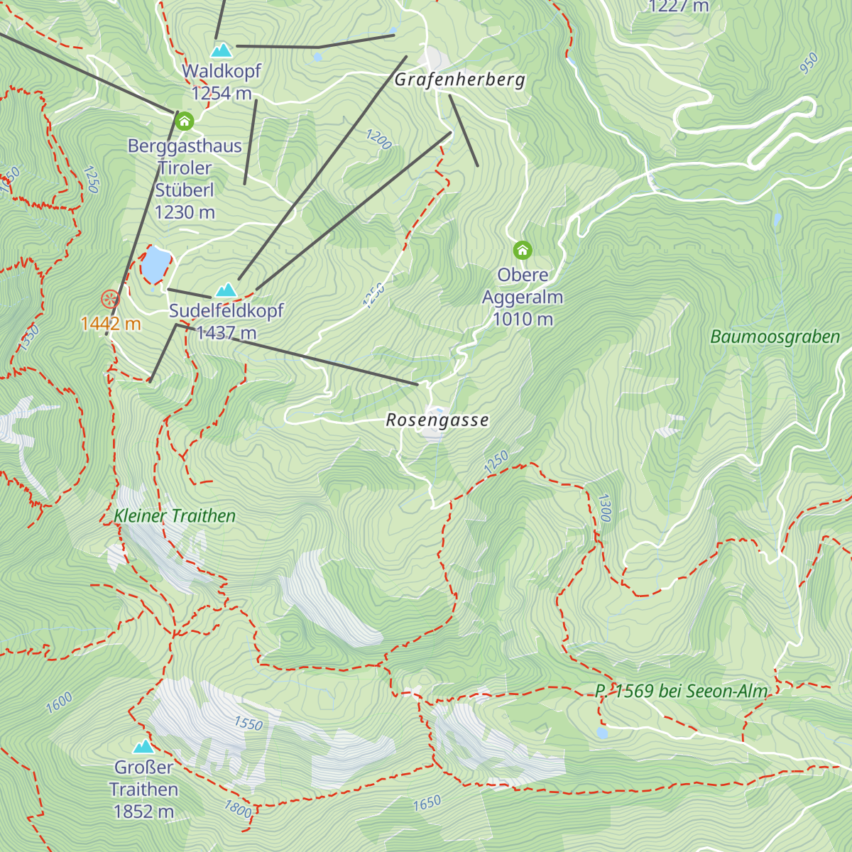 Rosengasse map