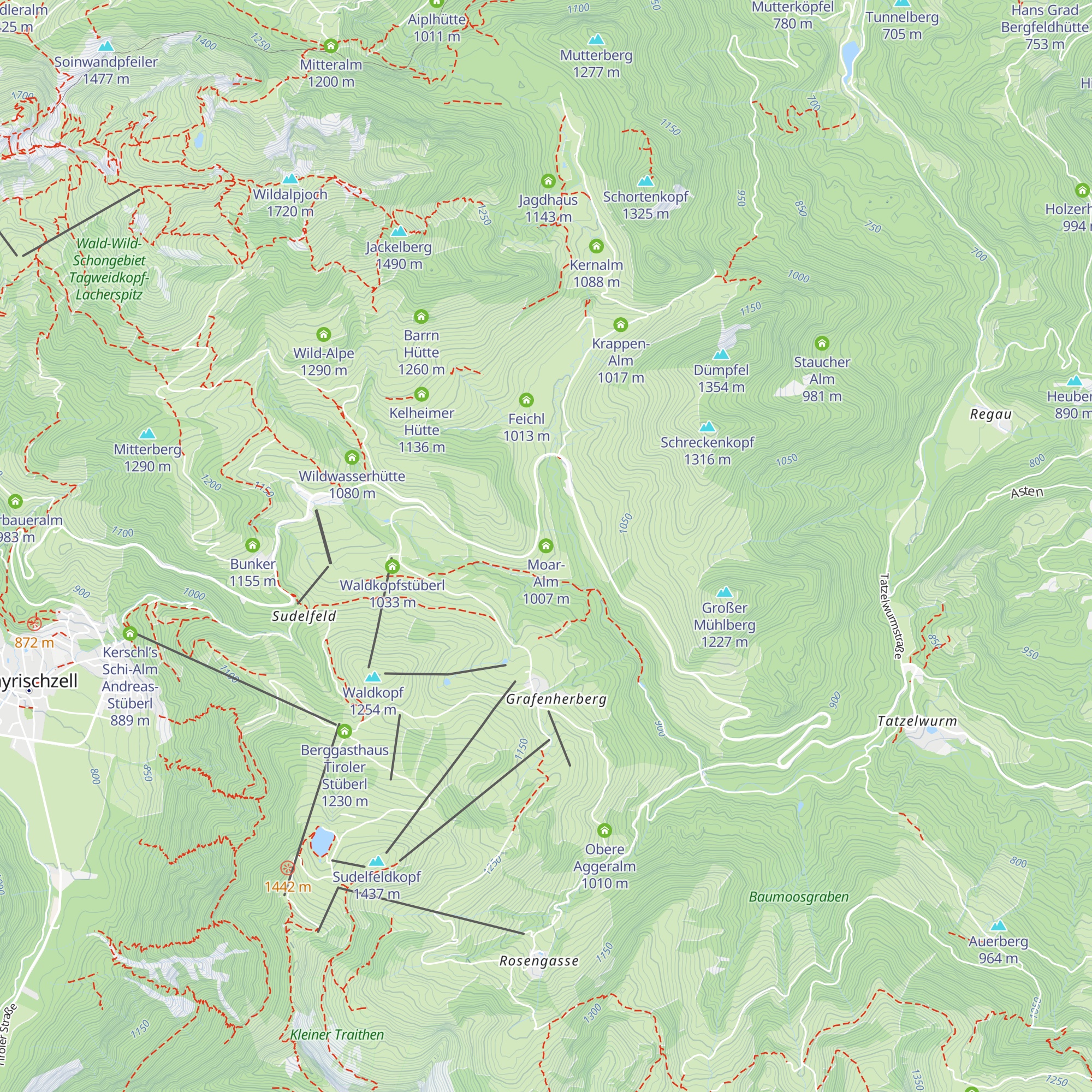 Moar-Alm map