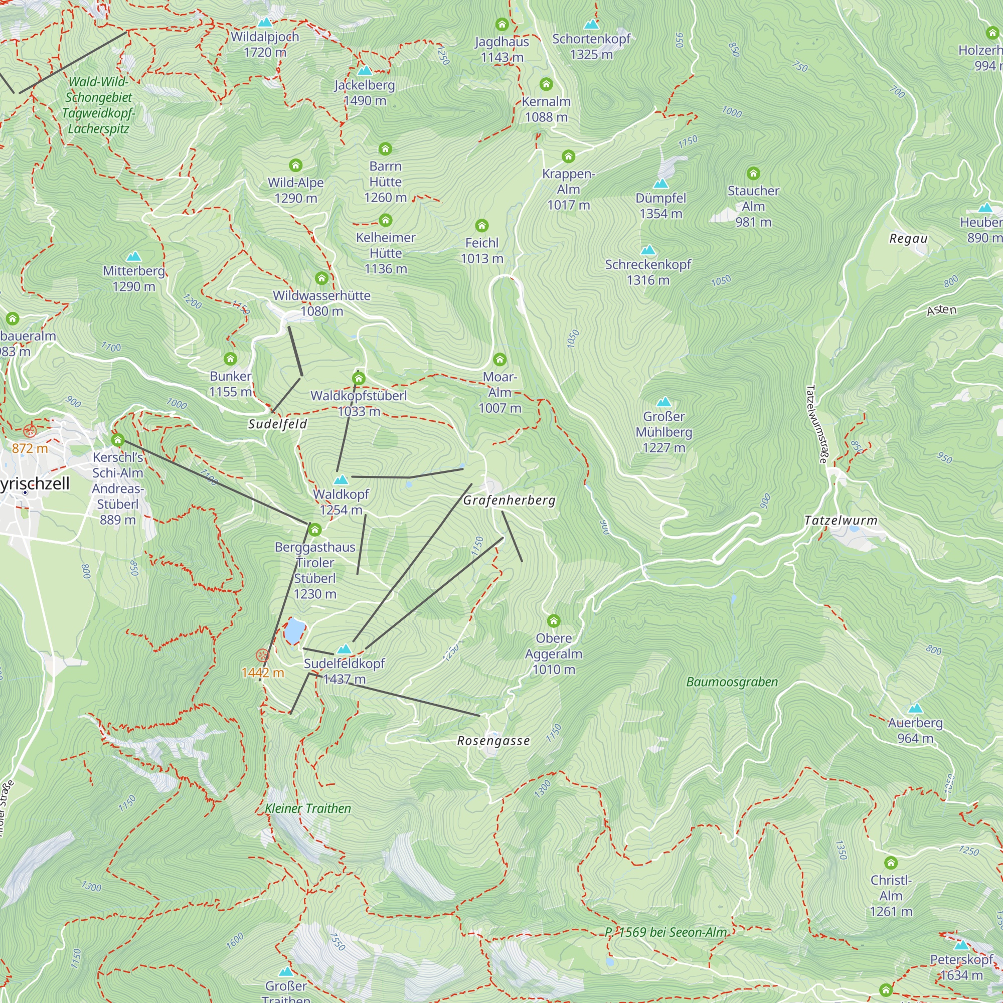 Agfa Bergheim map