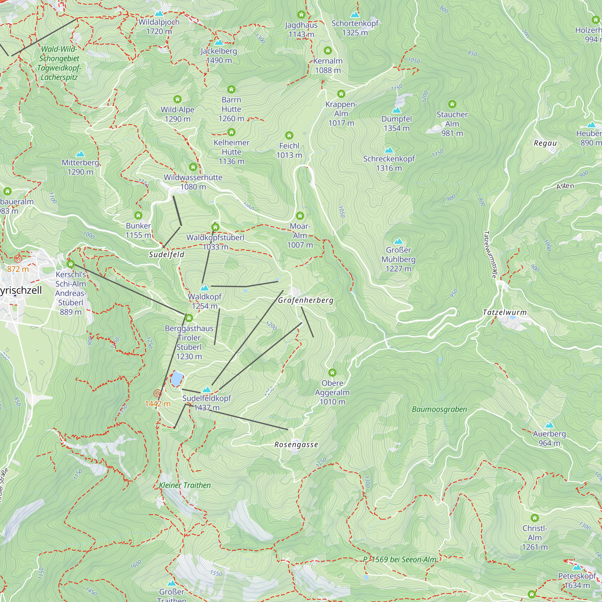 Agfa Bergheim map