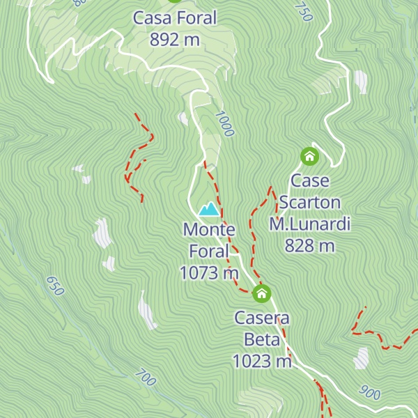 Map of Monte Foral