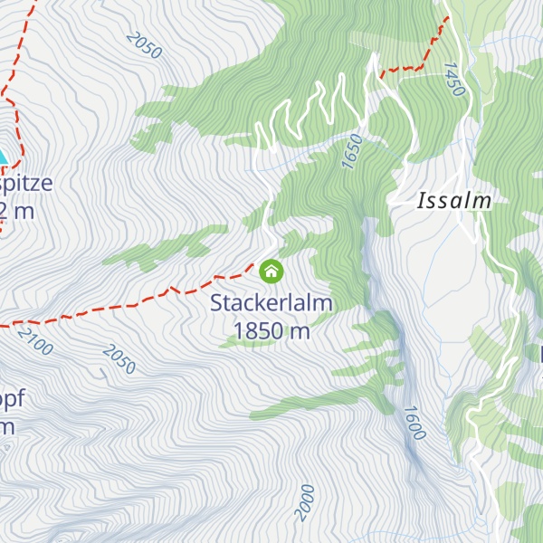 Map of Stackerlalm