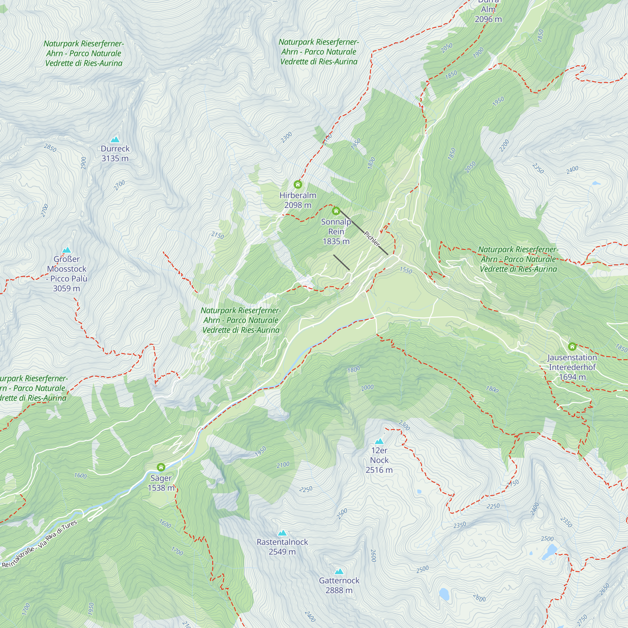 Niederunterer Hof map