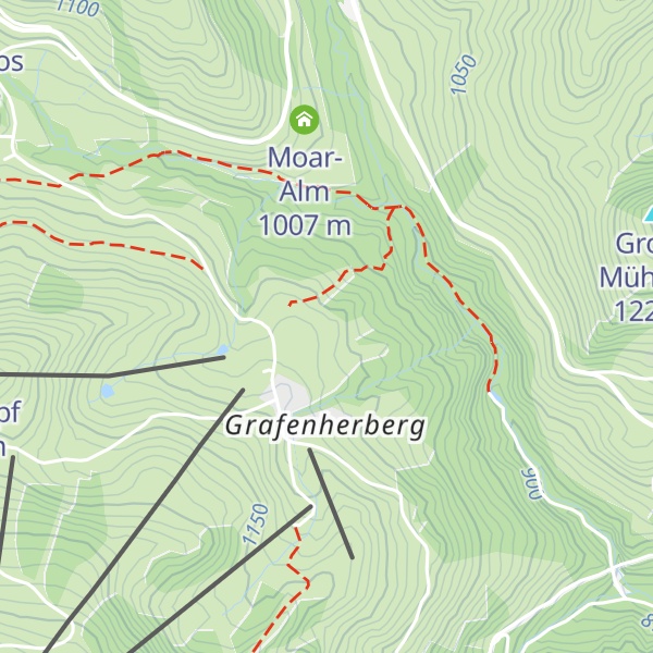 Map of Bergunterkunft Bayerische Bereitschaftspolizei
