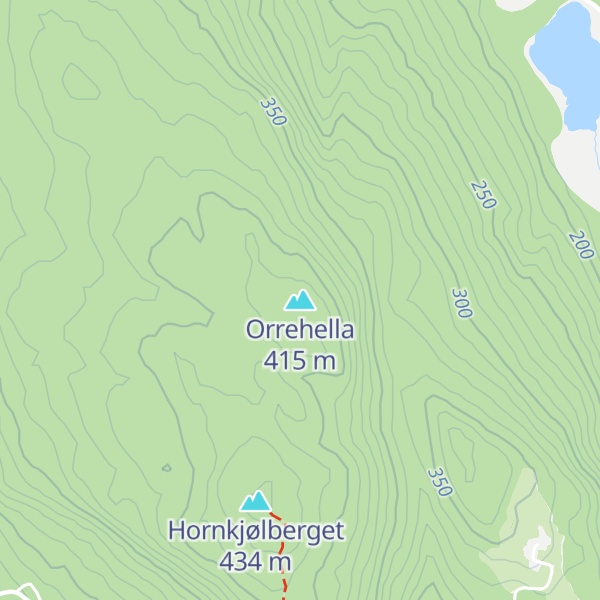 Map of Orrehella