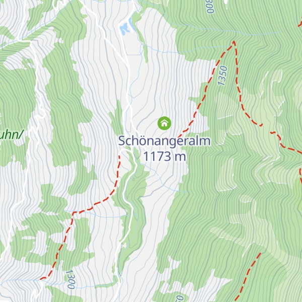 Map of Schönangeralm