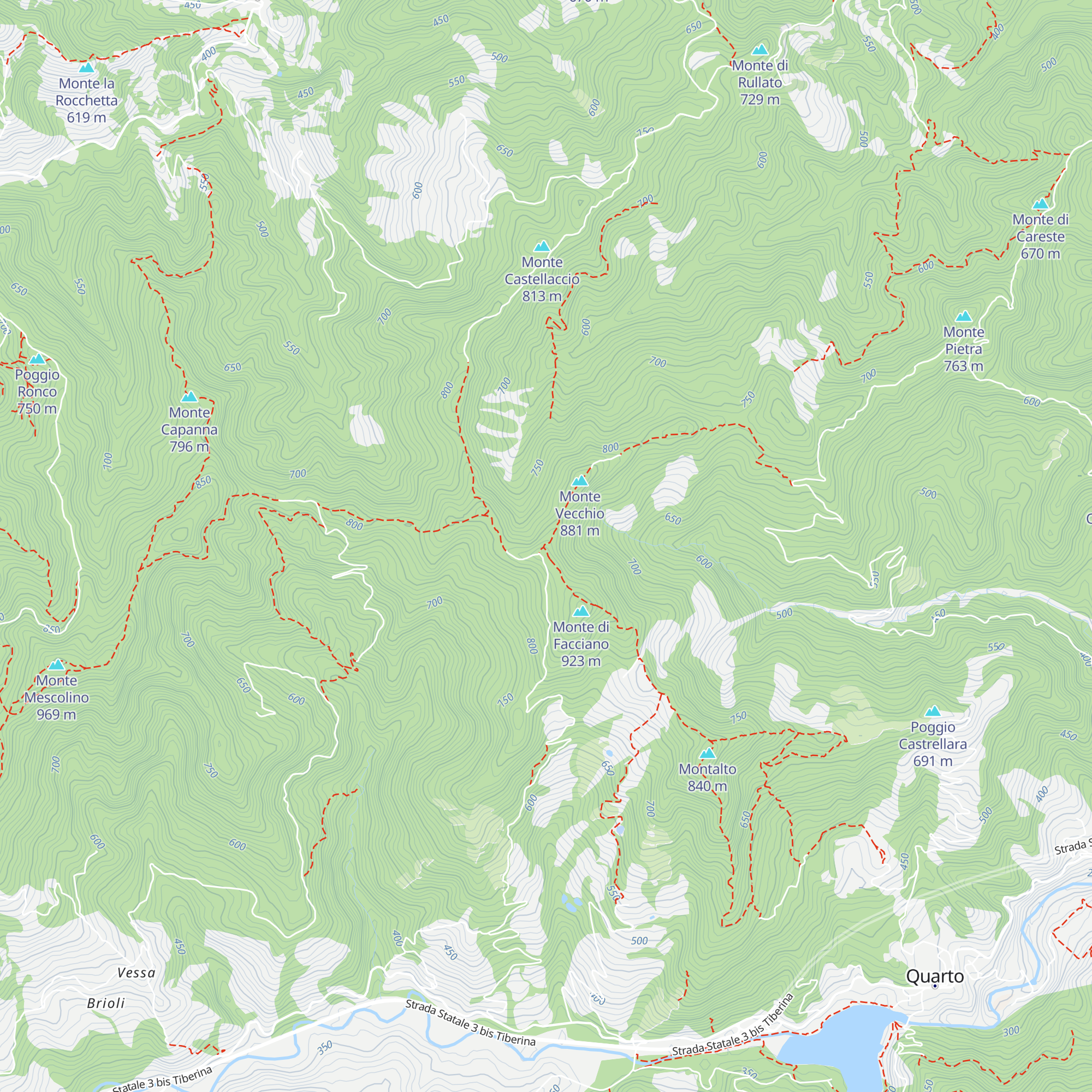 Bivacco di Facciano map
