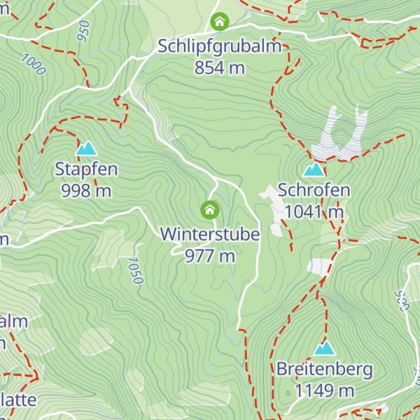 Map of Winterstube