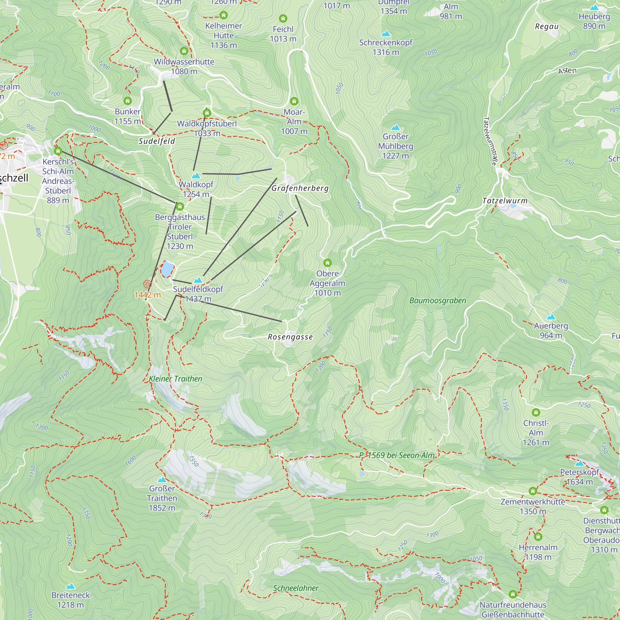 Bergwachthaus map