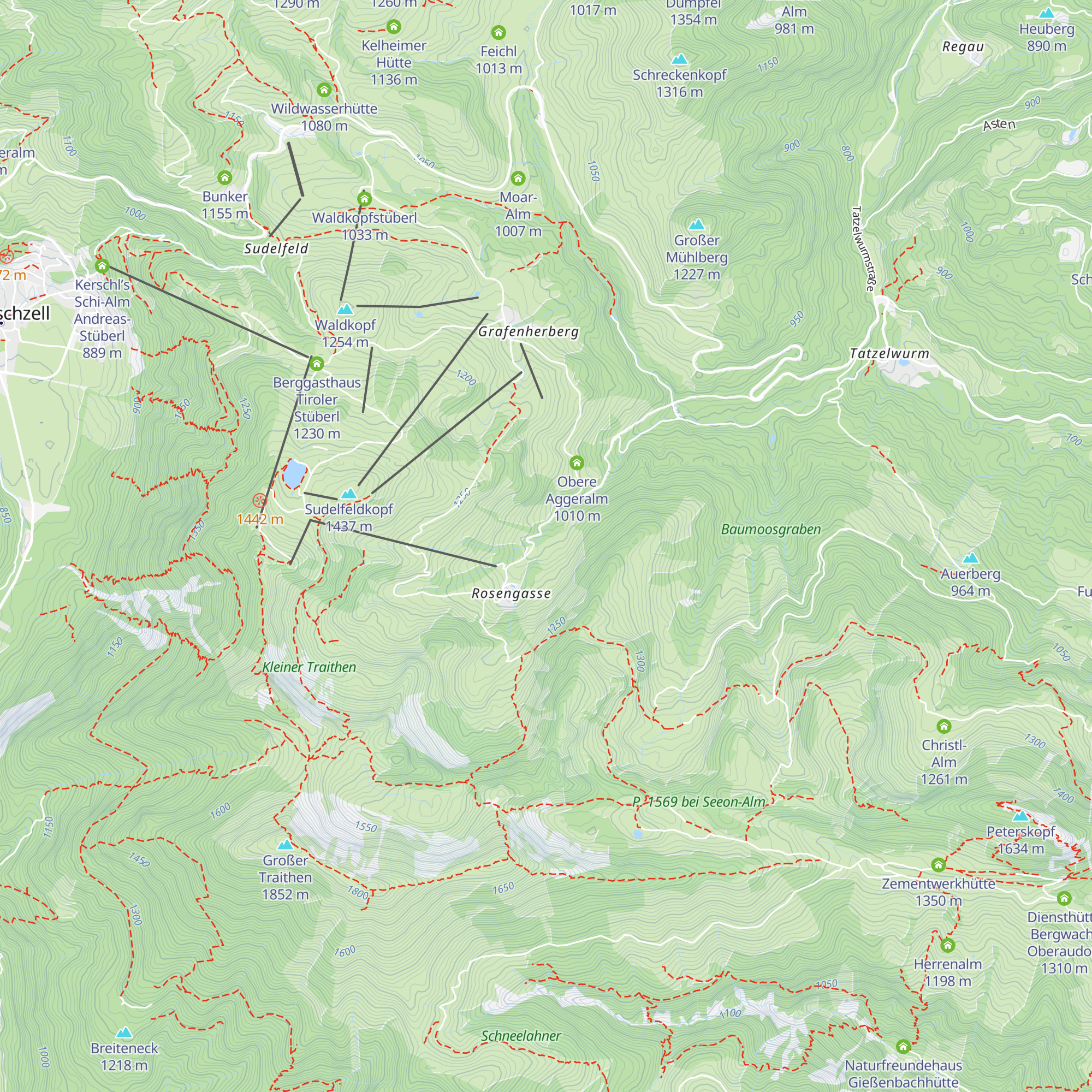 Bergwachthaus map