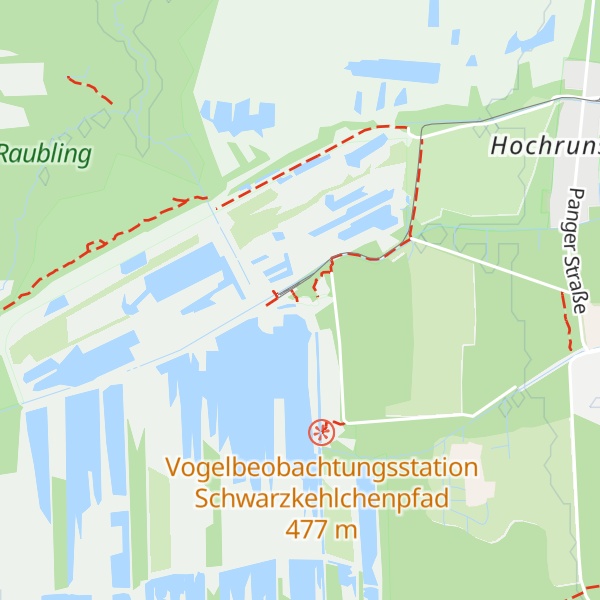 Map of Torfarbeiterhütte