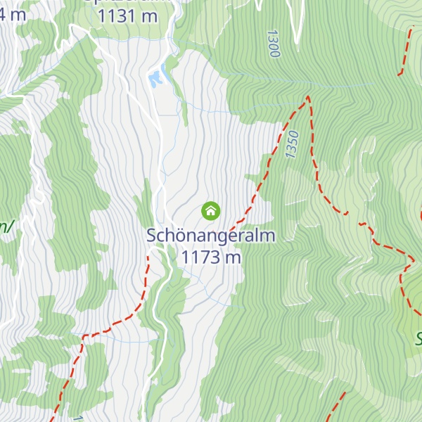 Map of Schönangeralm
