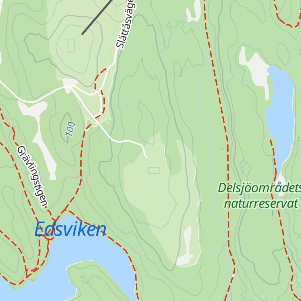 Map of Brudaremossen