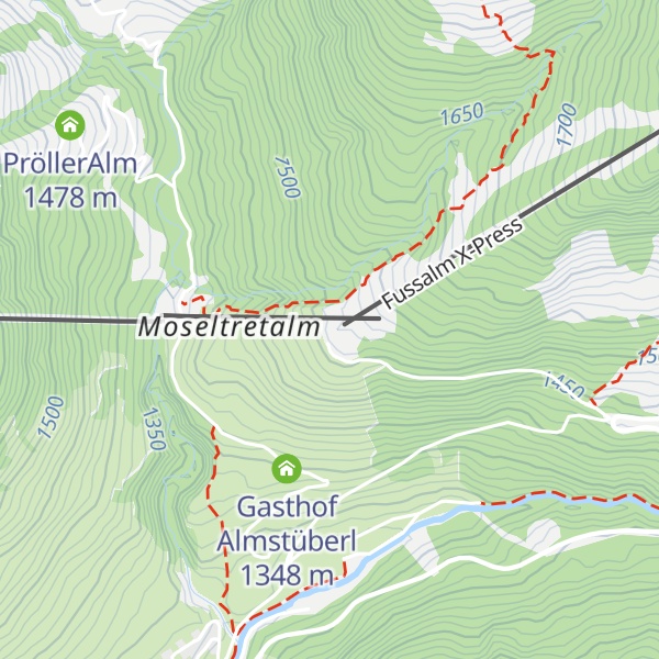 Map of Umbrella Bar