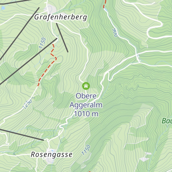 Map of Obere Aggeralm