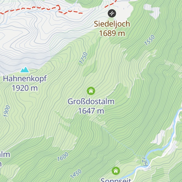 Map of Großdostalm