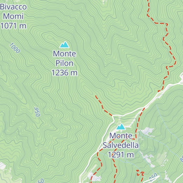 Map of Bivacco Salvedella Vecia