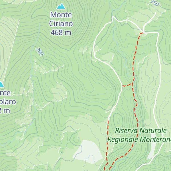Map of Poggio Martino